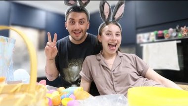 finishing the shed and easter fun