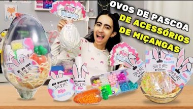 CAÇA AOS OVOS DE PÁSCOA DE ACESSÓRIOS DE MIÇANGAS! - Biju Beauty