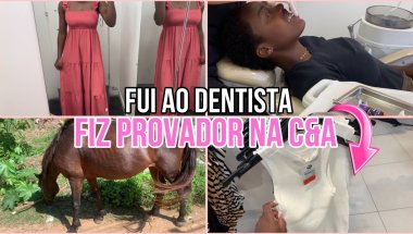 VLOG - DIA DE MANUTENÇÃO DO APARELHO + PROVADOR NA C&A -| Amanda Souza