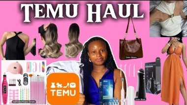 TEMU HAUL/Braces care kit + Nail tools, dresses, fashion items & MORE + 1st time Shopping Experience