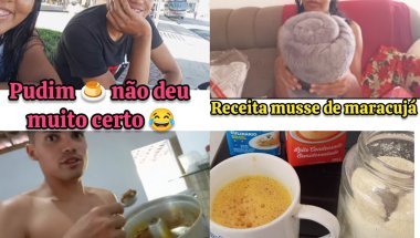 Comprinhas+ pudim não deu muito certo 😂 receita musse de maracujá #vidanointerior #vlogcomigo