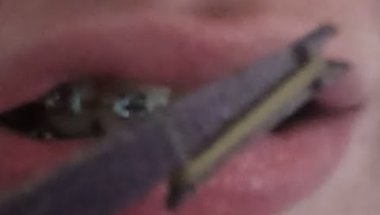 Tool for installing elastics on braces