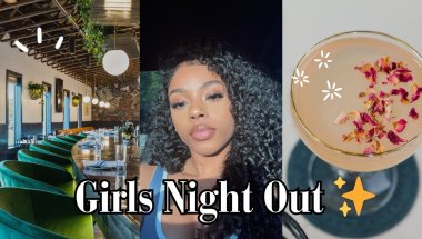 Dinner & Drinks With My Friend 🍸✨ | Chill Night Out Vlog