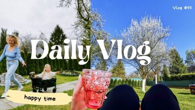 SIEJEMY TRAWĘ + ORTODONTYCZNE  PRZYGODY |  vlog sprzątanie, chill w ogródku 🎥🌱🦷