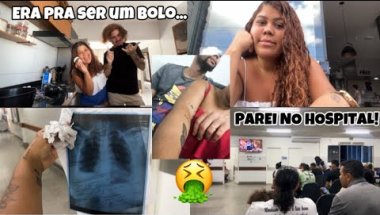 ERA PRA SER SÓ UM BOLO, MAS PAREI NO HOSPITAL!!! 🤮 Mile Steffani