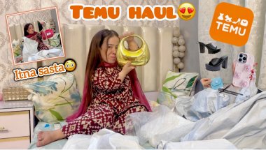 Temu haul | how to shop from temu | itny sasty rates i was shocked 😳 | reema aly