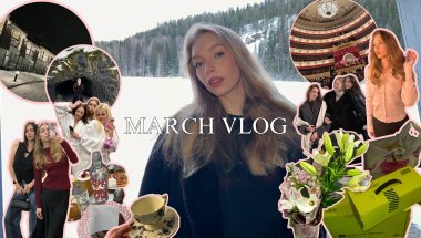 ВЛОГ//МАРТ, КАРЕЛИЯ, ДР ПОДРУГИ, ТЕАТР, РАСПАКОВКА