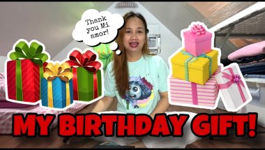 My 32nd Birthday Gift! Thank you Mi amor!