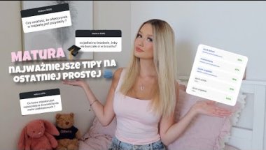 Co chciałabym usłyszeć przed MATURĄ? 🫂 TIPY na ostatnią prostą ❤ CookieMint