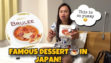 TRYING JAPAN FAMOUS BRULEE! THIS IS MUST TRY FOOD!