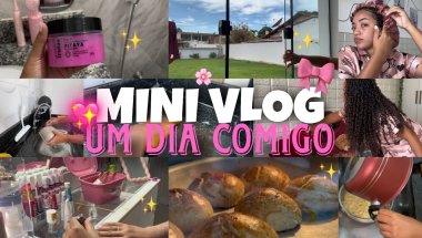 Mini Vlog – Um dia comigo💖💫|Rotina, cuidados e momentos reais🎀