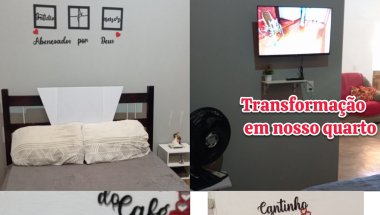 Transformação em nosso quarto+mudanças no cantinho do café#donadecasablogueira #vidanointerior