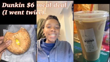 Getting the Dunkin $6 meal deal twice
