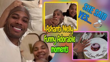Ashanti and Nelly funny moments together while live/ ….She’s Getting Married 💍🤍