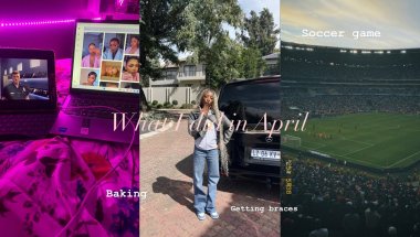 What I did In the month of April (Montage edition)💓