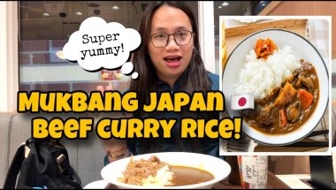 MUKBANG! JAPAN FAMOUS CURRY RICE! SUPER YUMMY! Subscribe