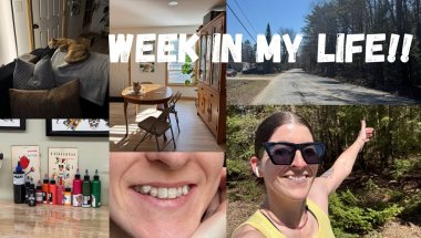 Vlog - Corporate Work Week, Body Doubling, Invisalign Install, and Life After Work!! (Hour Long)