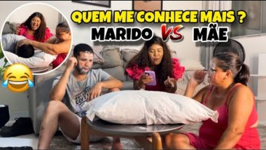 QUEM ME CONHECE MAIS? MEU MARIDO OU MINHA MÃE? 😅 VALENDO DINHEIR0!!!