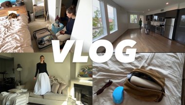 VLOG // смотрим квартиру в ЛА // что случилось с Лу // собираю чемодан в путешествие //