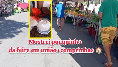 Feira de união+comprinhas 🏠 manutenção do aparelho #donadecasablogueira #vidanointerior #vlogcomigo