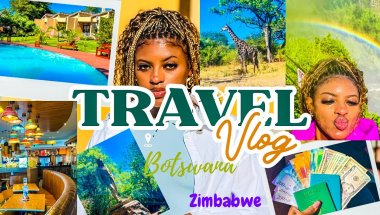 Botswana & Zimbabwe Vlog- Breathtaking Victoria Falls & Unreal Safari | Africa| Namibian Youtuber