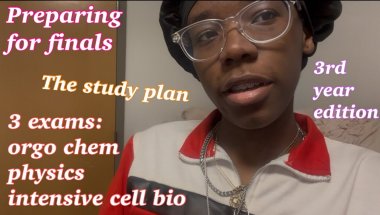 Preparing for finals part 1 (bio major, 3rd year)