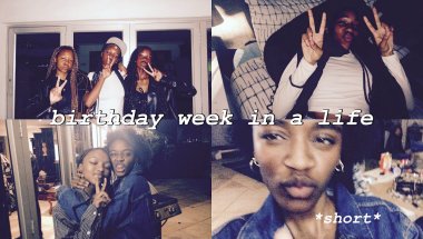 birthday week in a lifeee! | #sweet16