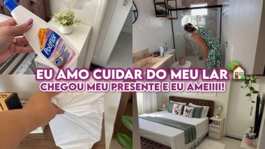 EU AMO CUIDAR DO MEU LAR || CHEGOU MEU PRESENTE E EU AMEIIII || TIREI O APARELHO DOS DENTES  🙌🏻