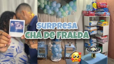 FINALMENTE CHEGOU O DIA DO CHÁ DE FRALDAS DA MINHA AMIGA | TUDO MUITO SIMPLES MAIS COM AMOR ❤️🤍🥺