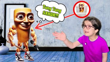 OMG 🔴 EXTRATERESTRUL 👻 Tung Tung Tung SAHUR 🥶 la NOI ACASA 🏡