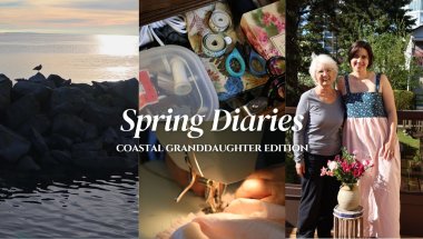 Coastal Granddaughter Vlog | DIY Dress & Thrifting with Grandma
