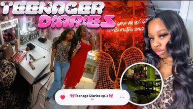 TEENAGE DIARIES 004 || * I GOT BRACES ! , RESTAURANT, SLEEPOVER , ETC