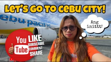 FIRST TIME VISITING CEBU CITY VIA CEBU PACIFIC AIRLINE!