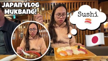 SUSHI 🍣 MUKBANG TAYO SA JAPAN! 🇯🇵
