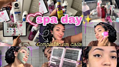 ✨Spa day completão em casa! Cabelo, skincare, cílios e muito autocuidado💖💫💆🏽‍♀️