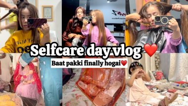 Selfcare day | keratin karwaya again | finally baat pakki | reema Aly vlog
