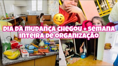 Dia da mudança chegou, Primeiras compras na casa nova, Semana inteira organizando, Jantando no BK 😋