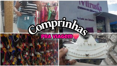 VLOG: COMPRINHAS PRA VIAGEM🛍❤️