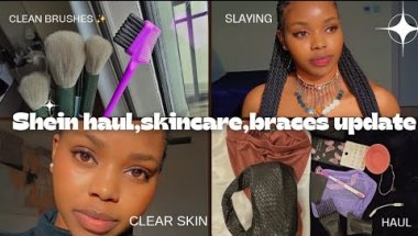 How to order on SHEIN + Haul ,Braces update,Girls night out + Skincare