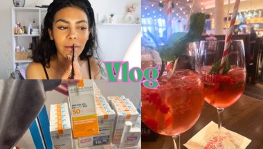 GRWM + DM Shopping Vlog | mit Freunden treffen und Sleepover🩷💆🏽‍♀️