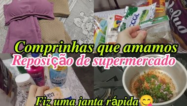 🛍COMPRINHAS QUE AMAMOS/🛒REPOSIÇÃO DE SUPERMERCADO @casinhadadebora2041