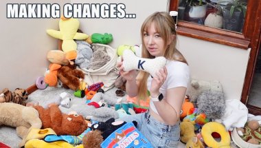 The Beanbags Are Gone! Making Changes to Key’s Toy Room!