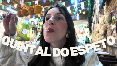 🍢 Comi um espeto Maravilhoso⎥QUINTAL DO ESPETO + Outlet da Netshoes | Vlog Zona Norte