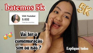 VLOG: BATEMOS 5K NO CANAL- VAI TER A COMEMORAÇÃO SIM OU NÃO? (EXPLIQUEI TUDO)🥳❤️🙌🏻