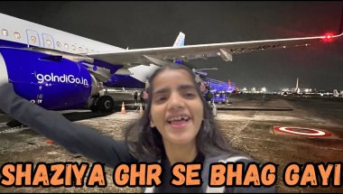 When Shaziya Ran Away… But Slayed the Airport Look 💄🎒