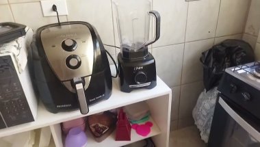 VLOG DONA DE CASA - MEU LIQUIDIFICAR NOVO QUEBROU + MOSTREI A HIDRATAÇÃO DE BABOSA QUE EU USO