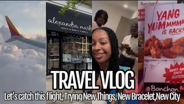 Let's Catch A Flight, New City, Trying New Things, Travel Vlog|DITL