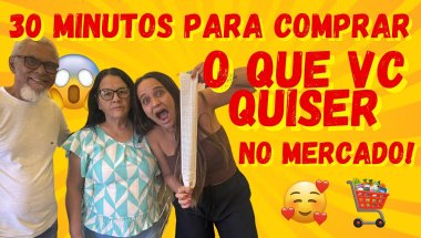 30 MINUTOS PARA COMPRAR OQ QUISER! 😱😱