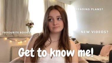 Chill get to know me / booktube newbie tag !!!