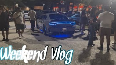 The Houston Car Meet Went CRAZY! 🔥 | DJ, Vibes, & Fast Rides | Weekend Vlog | Royal Vlog 👑